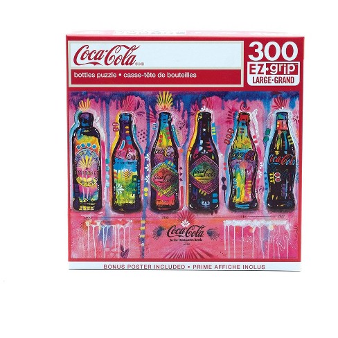 Masterpieces Puzzles Coca Cola Bottles 300EZ Grip