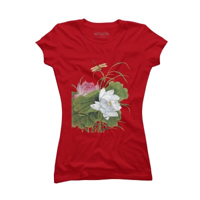 Junior's Design By Humans Summer is In The Air By WhitePearl T-Shirt
