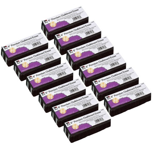 12pk 6 Premium Chalkboard Eraser Charles Leonard Target