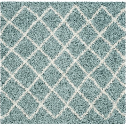 Kate Aurora Ultra Absorbent Oversized Plush Shaggy Bath Rug - 20 In. X 30  In. - Seafoam Green