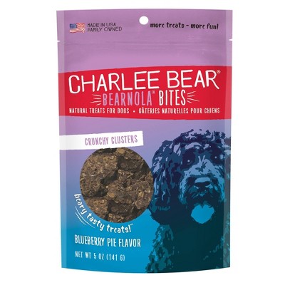 Charlee Bear Bearnola Blueberry Pie Dog Treats - 5oz