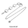 Unique Bargains Moon Pendant Adjustable Waist Belt 1 Pc - 3 of 4