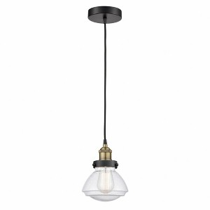 Olean - 1 Light Mini Pendant In Industrial Style-8.75 Inches Tall and 6.75 Inches Wide - 1 of 1