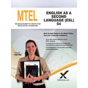2017 MTEL English as a Second Language (Esl) (54) - by  Sharon A Wynne (Paperback) - 1 of 1