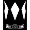 Boy's Power Rangers Black Ranger Costume Tee T-Shirt - 2 of 4