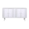 Treasure Trove Accents 4 Door Credenza Kiowa White - 2 of 4