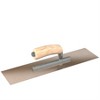 Bon Tool 66-142 Finish Trowel - Square - Golden Stainless - 14 X 5 - Wood - Short Shank - 3 of 3