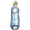 Old World Christmas Blown Glass Ornament for Christmas Tree, Blue Baby One Piece - 3 of 4