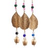 38" Iron Rustic Birdhouse Windchime Gold - Olivia & May: Decorative Garden Bell, Spot Clean, 1 Piece - 4 of 4