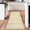 Rug for Living Room Washable Area Rug Non Slip Modern Striped Boy Room Rug Geometric Low Pile Soft Carpet for Nursery - 2 of 4