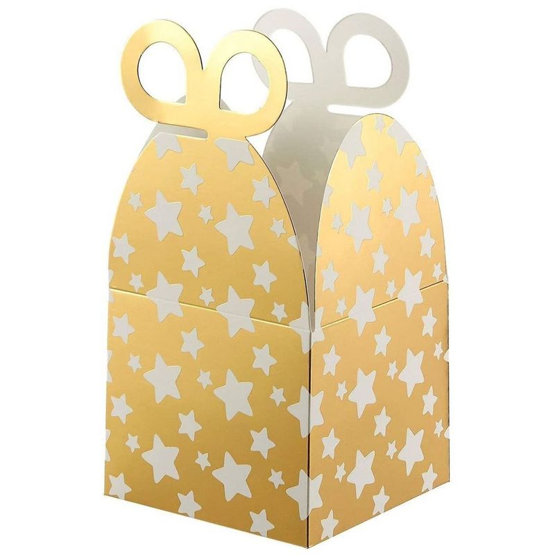 Best Paper Greetings 36 Pack Mini Gable Boxes for Party Favors, Birthday, Wedding, Anniversaries, Valentines, Engagement, 4 Designs, 3.7x3.2x3.7 in, 5 of 9