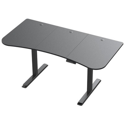 Black Electric Height Adjustable Sit-Stand Desk Frame