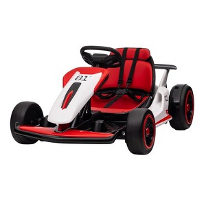 Go Kart for Kids, 24V Drift Kart With 2X200W Strong Motor, 7AH Big Battery - 1 of 4