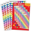 TREND SuperShapes Sparkle Hearts – 1300ct Sticker Pack, Mini Hearts in 7 Colors - 2 of 4
