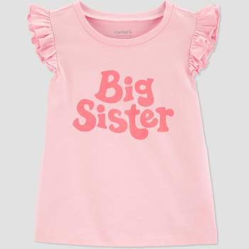 Carter's Just One You®️ Toddler Family Love Big Sister T-Shirt - Pink