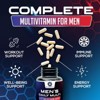 Mens Multivitamin Supplement Daily Men's Multivitamins, Multiminerals & Vitamin A, C, D, E, B12, Zinc Immune Vitamins, 60 Capsules By SilverOnyx - 4 of 4