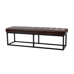 Gema 60" Wide Bedroom Bench For bedroom and living room | ARTFUL LIVING DESIGN - 1 of 4