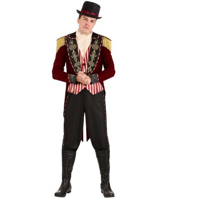 Halloweencostumes.com Large Men Scary Ringmaster Costume For Men, Black ...