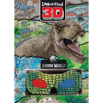 Jurassic World: Look and Find 3D - by  Pi Kids (Hardcover)