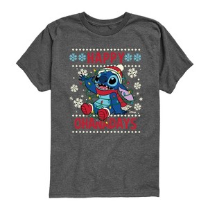 Boys' - Disney - Happy Ohana Days Short Sleeve Graphic T-Shirt - 1 of 4