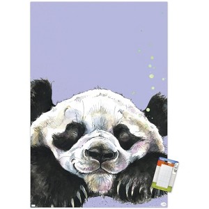 Trends International Snowtap - Panda Photobomb Unframed Wall Poster Prints - 1 of 4