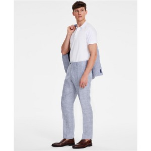 Tommy Hilfiger Mens Modern Fit Plaid Casual Trouser Pants - 1 of 1