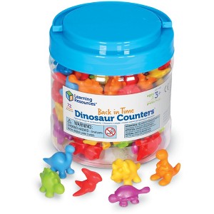 Learning Resources Back In Time Dinosaur Counters, Ages 5+ - 1 of 4