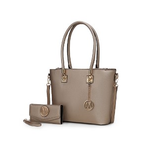 MKF Collection Vanessa Women's Fashion Tote & Wallet Set Handbag by Mia K - 1 of 4