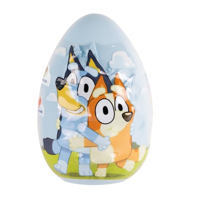 Galerie Bluey Embossed Easter Jumbo Egg W/ Candy 1.45oz