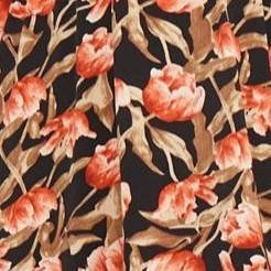 black tulip print