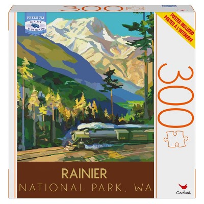 Cardinal Rainier National Park Jigsaw Puzzle - 300pc