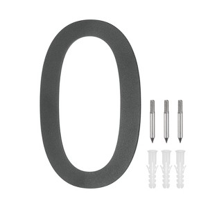 Unique Bargains 304 Stainless Steel Waterproof Rustproof House Numbers 1 Pc - 1 of 4