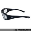 2 Pairs of Birdz Eyewear Oriole Bifocal Safety Motorcycle Sunglasses with Clear, Smoke Lenses - 3 of 4