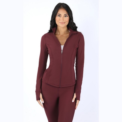 90 Degree By Reflex Interlink Ribbed Princess Seam Performance Jacket -  Port Royale - X Small : Target