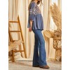 Women's Young Contemporary Emb Top - Savanna Jane - 3 of 4