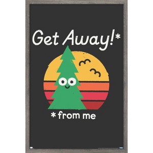 Trends International David Olenick - Take a Hike Framed Wall Poster Prints - 1 of 4