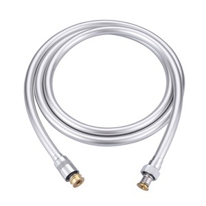 WOWOW PVC 63 in. Shower Head Hose in Matte Black - 1 of 4