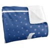 Franklin & Marshall College Logo Dots Silky Touch Blanket White 50x60 - 3 of 4