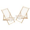 Moda Furnishings Outdoor Set of 2 Weaving Chair, with Handwoven Rope for Patio, Living Room, Garden, Balcony - 2 of 4