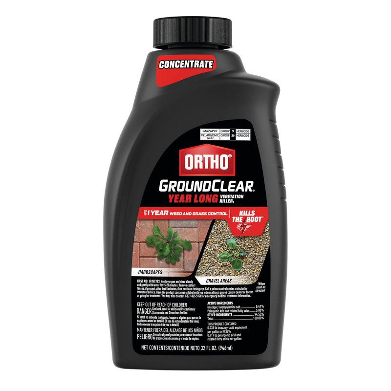 Ortho GroundClear Year Long Vegetation Killer Concentrate 32 oz, 1 of 2
