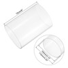Unique Bargains Lamp Lantern Water Cooling System Acrylic Round Pipes Clear 2 Pcs 6" - 2 of 4