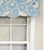 RLF Home Luxurious Modern Design Classic Jenna Glory Style Window Valance 50" x 16" - 3 of 4