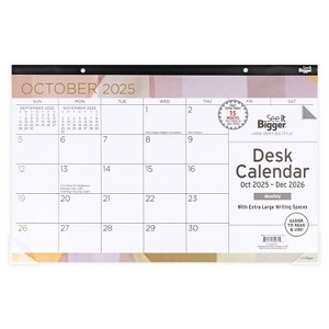 See It Bigger 2025-2026 15 Months 11"x17" Monthly Desk Pad Calendar - 1 of 4