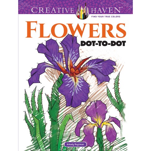 Creative Haven Floral Design Color by Number Coloring Book (Adult Coloring  Books: Flowers & Plants)