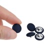 Unique Bargains Blouses Sweater Round Aluminum Cotton Fabric Cloth Covered Buttons 10 Pcs - 4 of 4