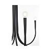 Elegant Lighting Layne 36 inch chandelier in Black - 4 of 4