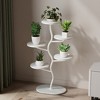 Plant Stand Indoor 5 Tier Plant Stands For 5 Plants Corner Plant Stand Tiered Plant Stands Interleaved Branch Design Tall Planter Holder Shelf - image 3 of 4