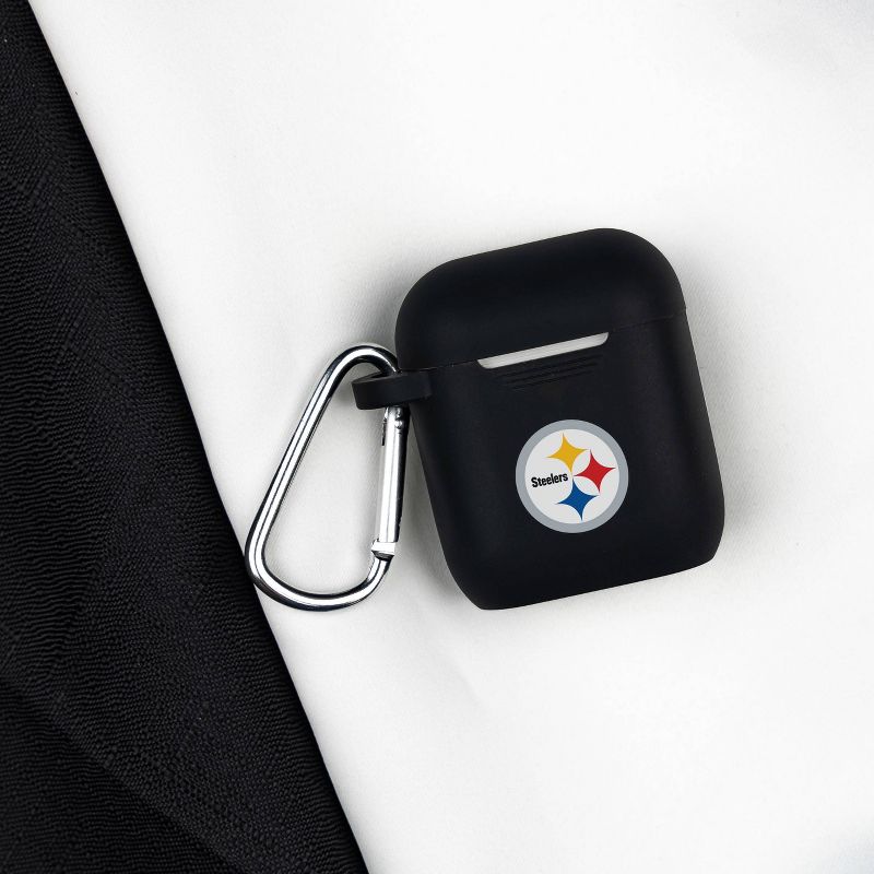 NFL Pittsburgh Steelers AirPods Cover - Black, 2 of 3