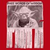 Mens Star Wars Yoda Free Words of Wisdom Lightweight Hoodie - 2 of 4