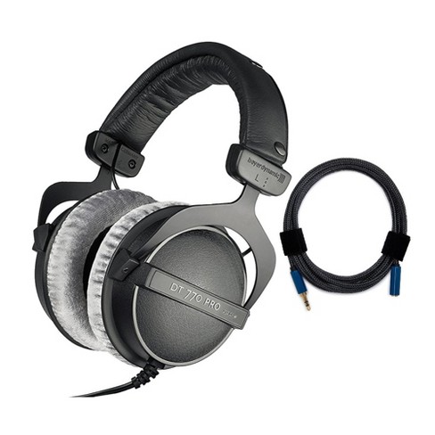 Beyerdynamic Dt 770 Pro Headphones 250 Ohm With Audio Extension